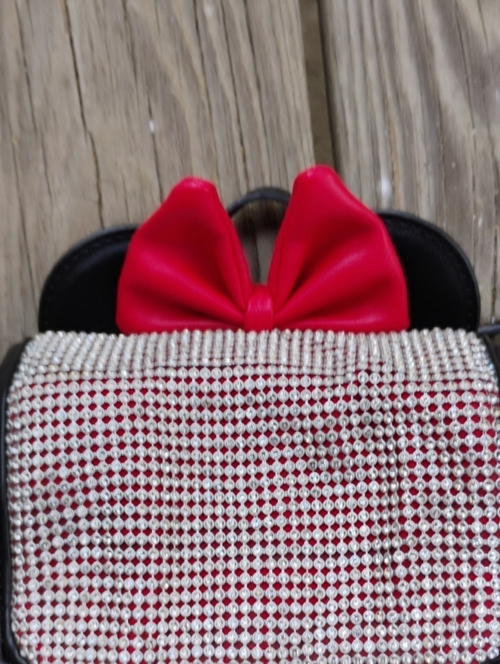 Disney Mini Mouse Rhinestone Mini Backpack - Picture 3 of 13
